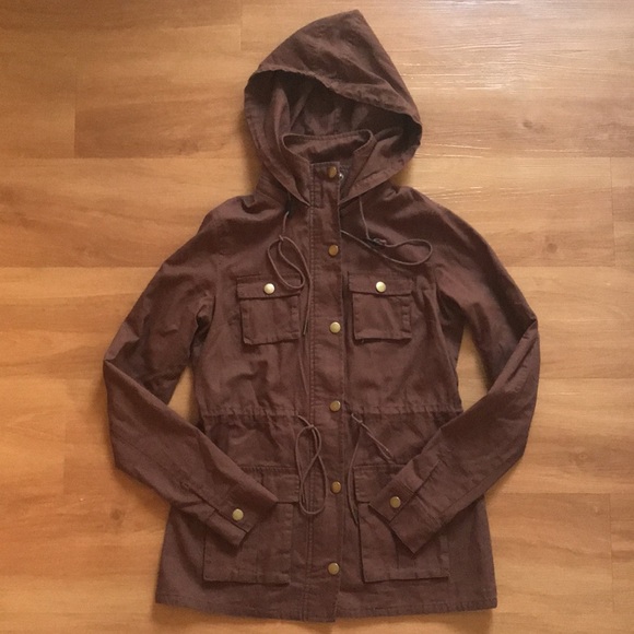 41 Hawthorne Brown Jacket. Size Small. NWT - Picture 1 of 3